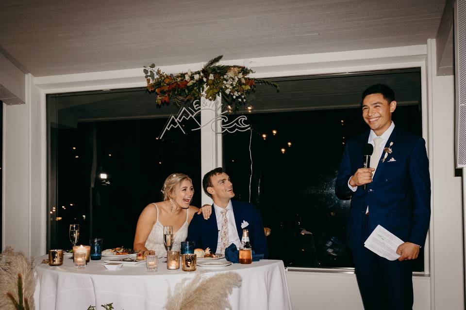 The best best man toast