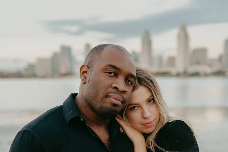 Intimate San Diego engagement