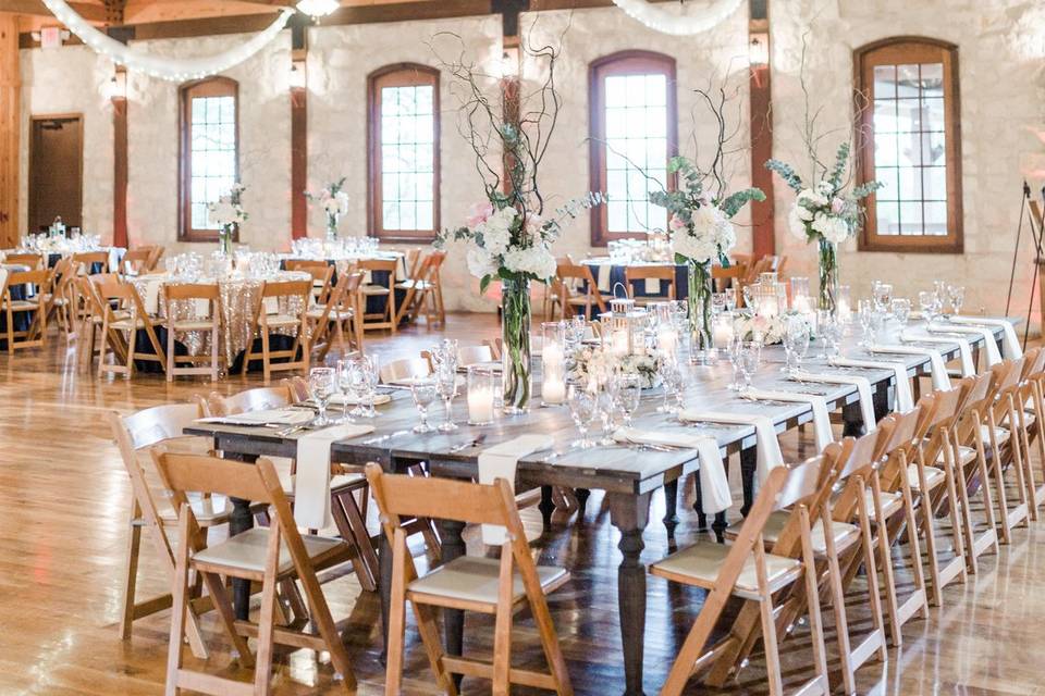 Indoor wedding venue