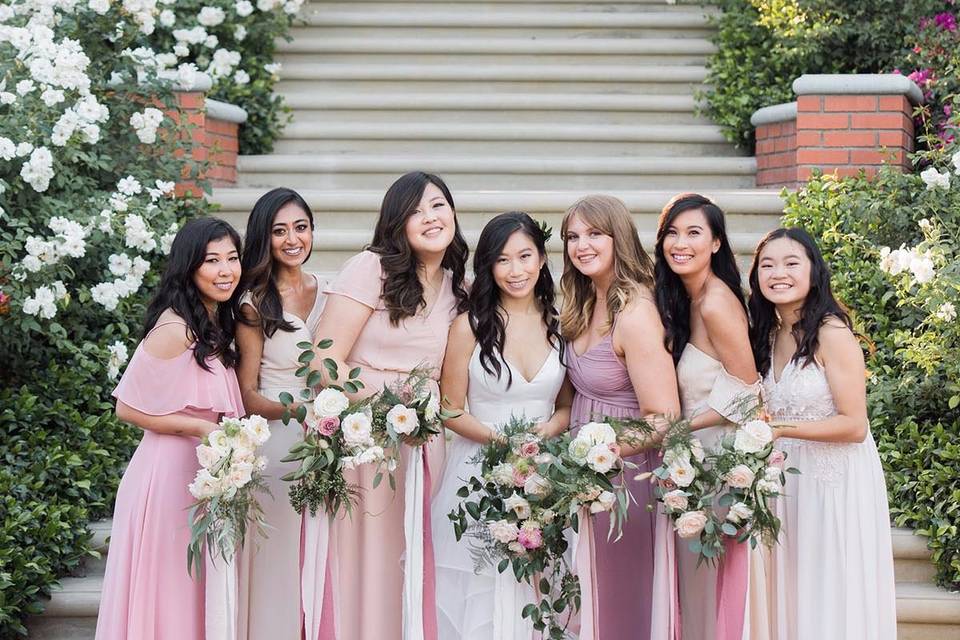 Outdoor Blush Wedding