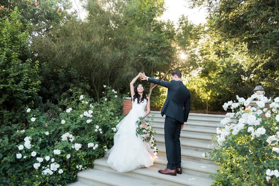 Outdoor Blush Wedding