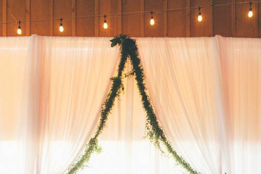 Wedding head table