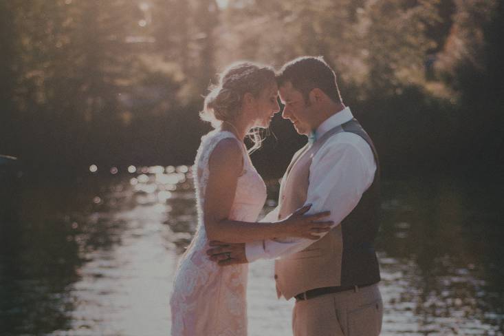 Bride and groom