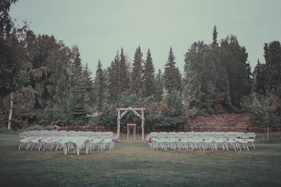 Ceremony space - Michelle Photography