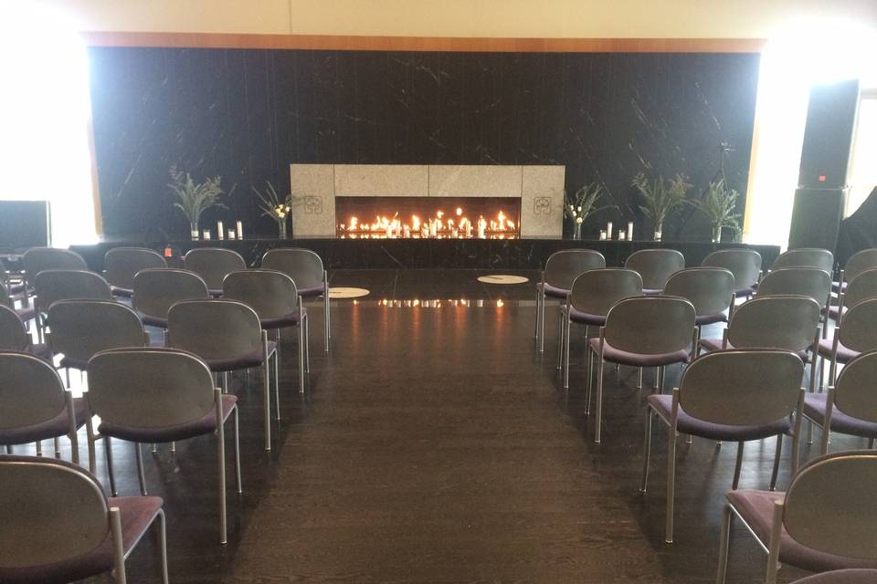 Indoor Ceremony Space