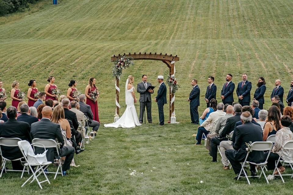 Lawn ceremony