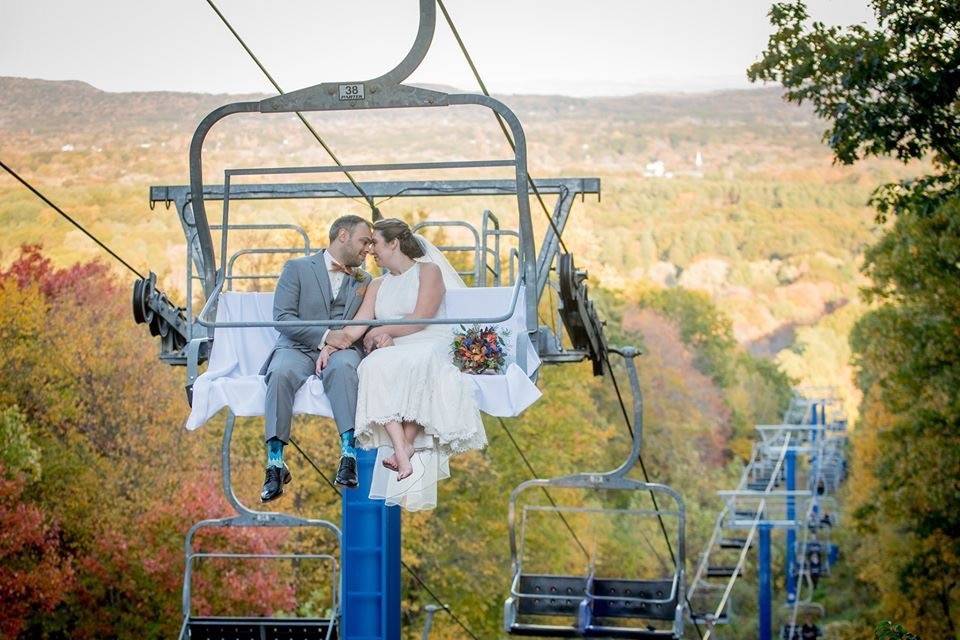 Chairlift ride