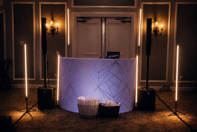 DJ Booth Setup & Lighting