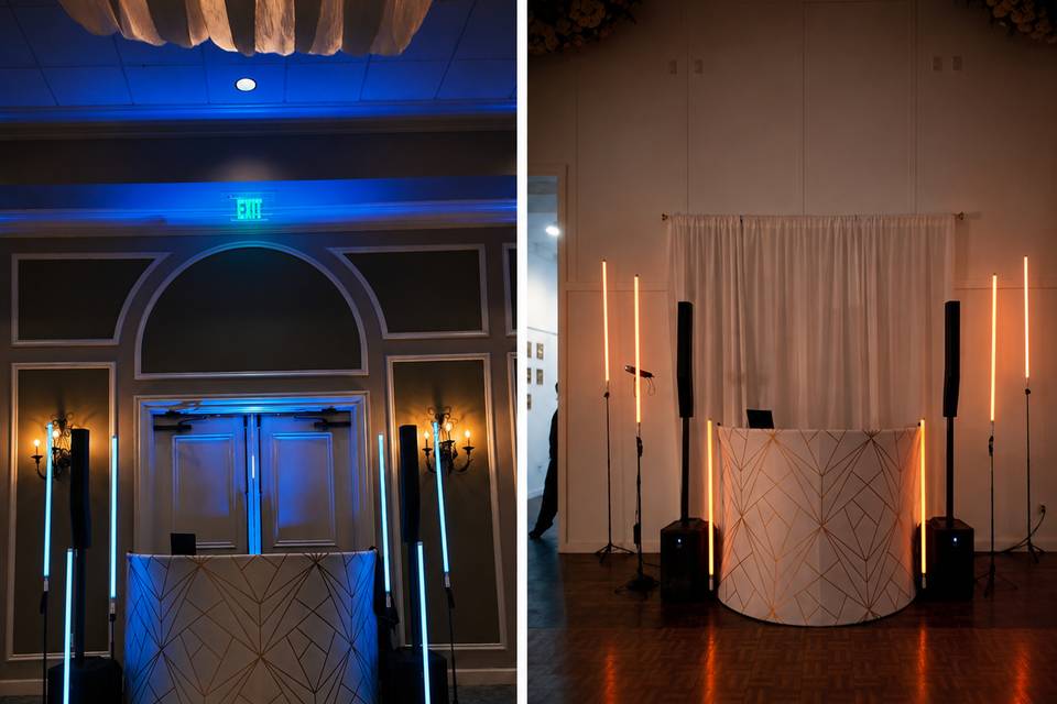 DJ Booth Setup