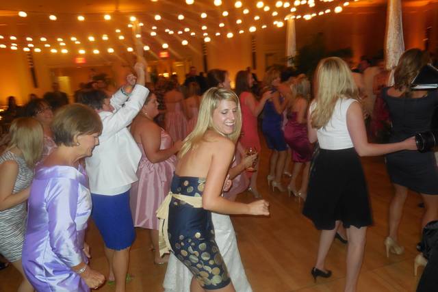 Wedding dance party