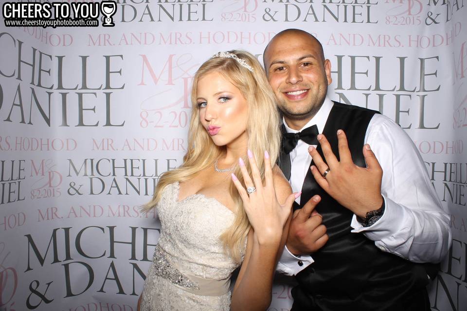 Cheers To You Photo Booth | Huntington Beach, CA | Wedding