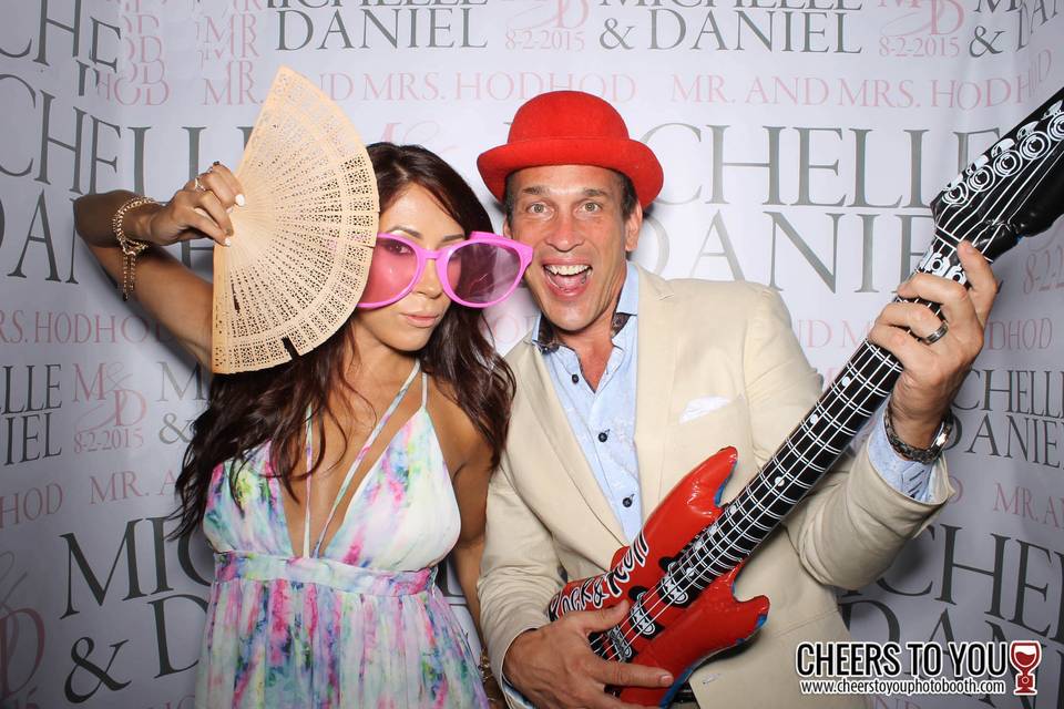 Cheers To You Photo Booth | Huntington Beach, CA | Wedding