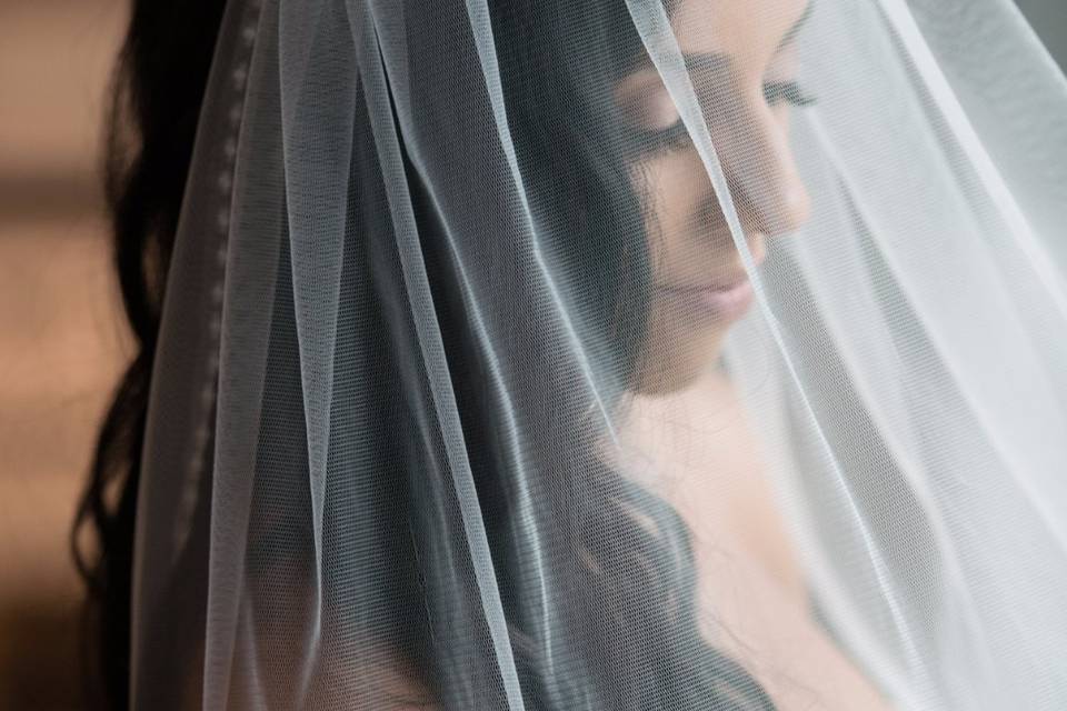 Bride's veil