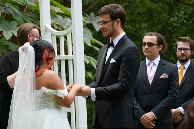 Ceremony at Hidden View Farm