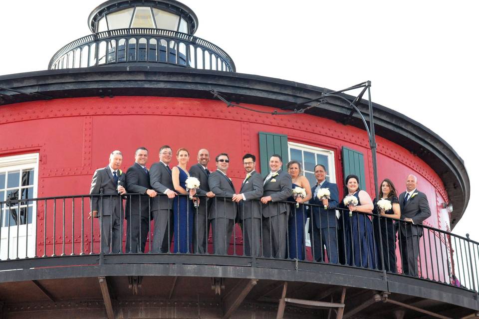 Wedding Party at Pier 5