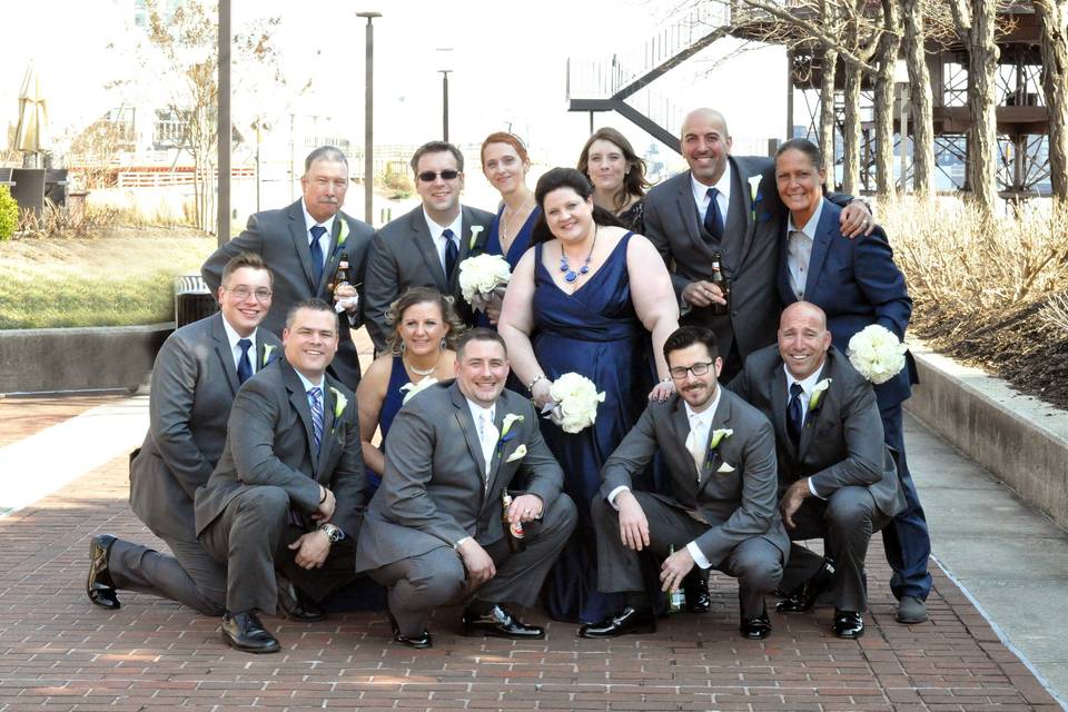 Wedding Party at Pier 5
