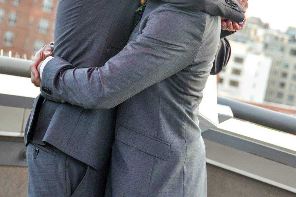 Rooftop Ceremony in DC