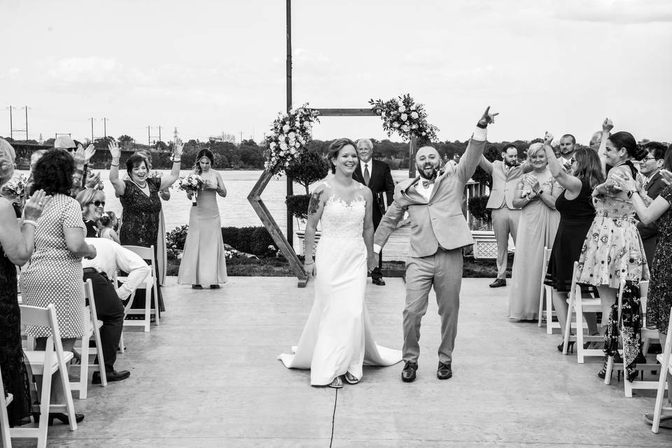 Ceremony at La Banque Seaplane