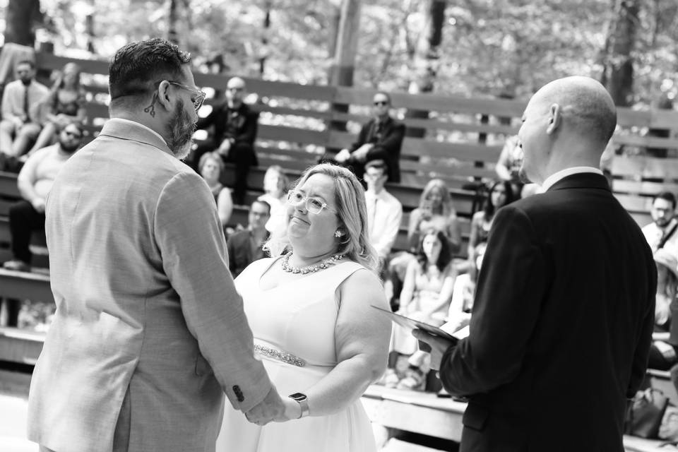 Ceremony at Camp Puhtok