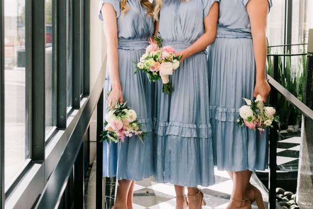 Latter day hotsell bride bridesmaid dresses