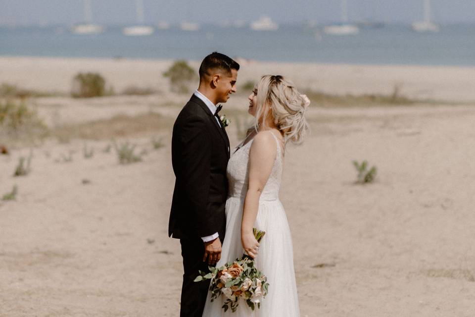 Beach bridal