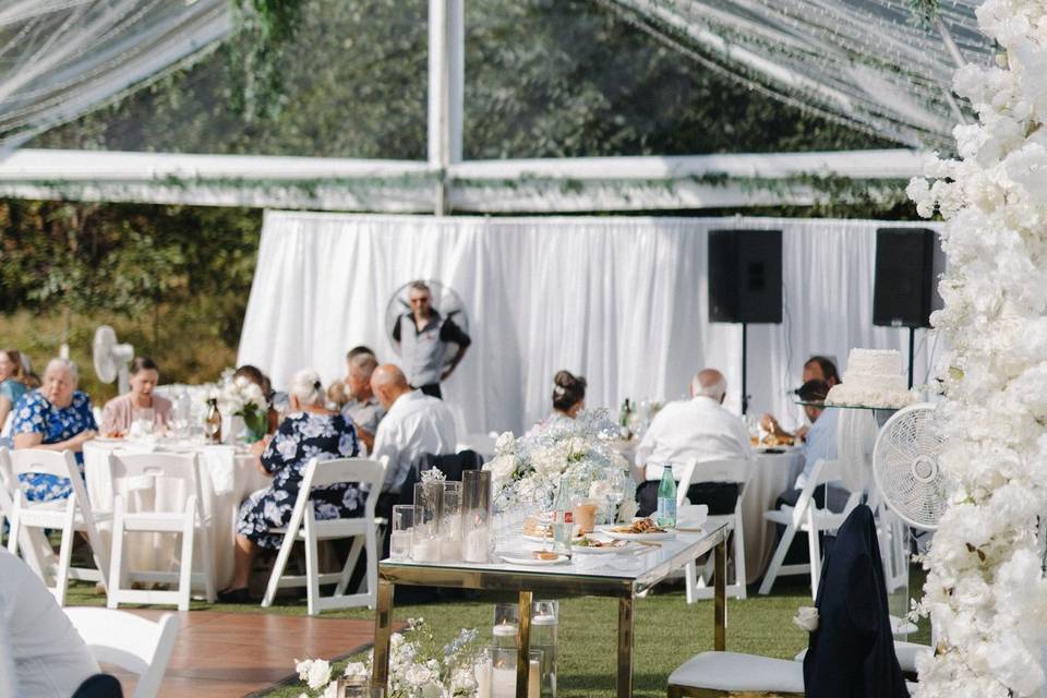 Reception Tent