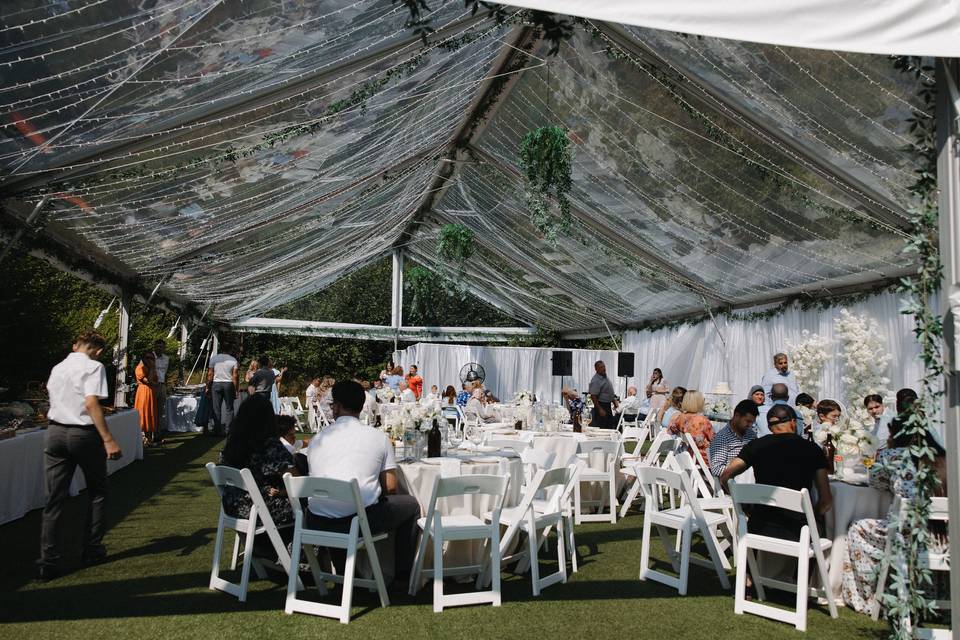 Reception Tent