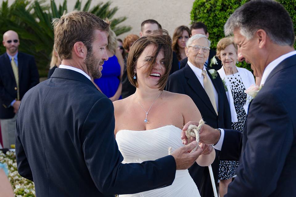 They Tied The Knot at the Beach!