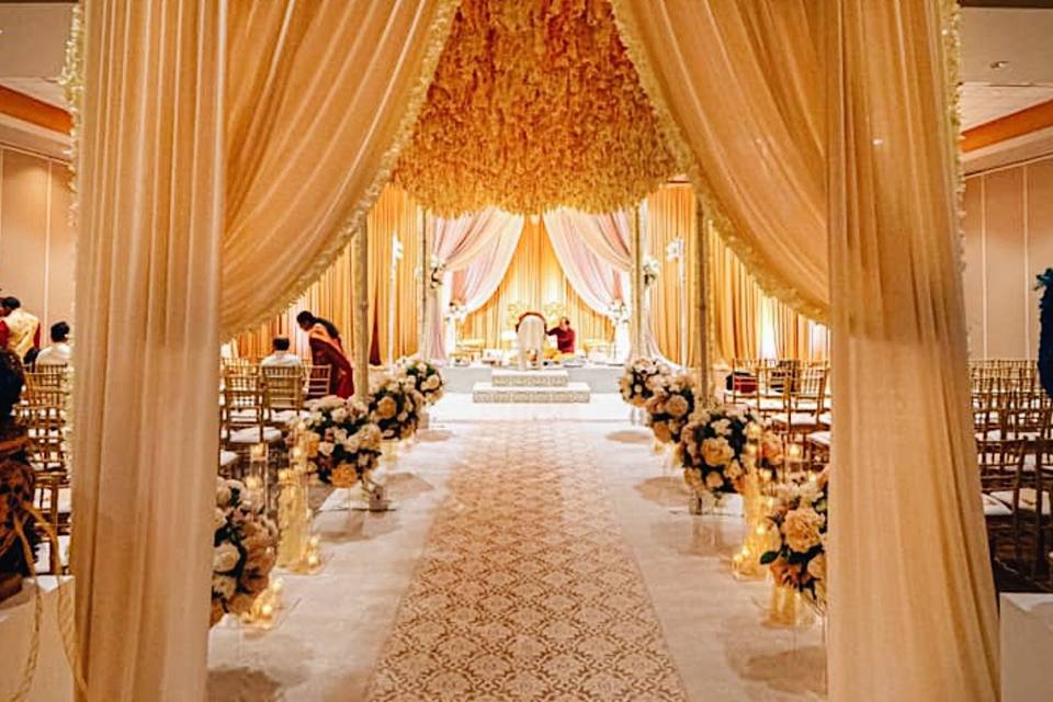 Ceremony drapes