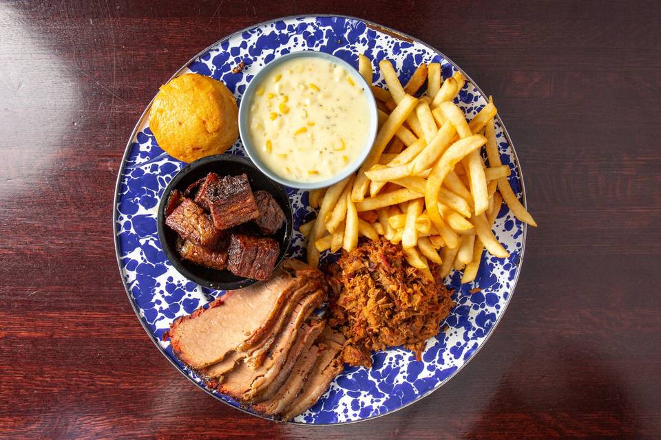 Slow Smoked Brisket Platter