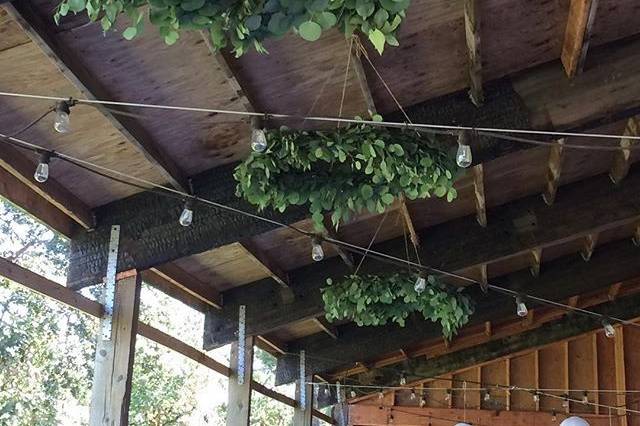 Handmade Greenery Chandeliers