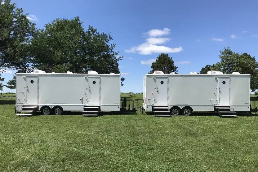 Restroom trailers