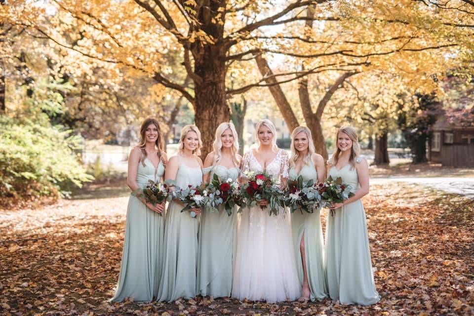 Tori and her bridesmaids 11/20