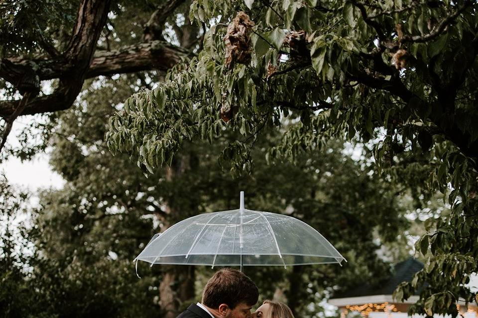 Rainy day romance