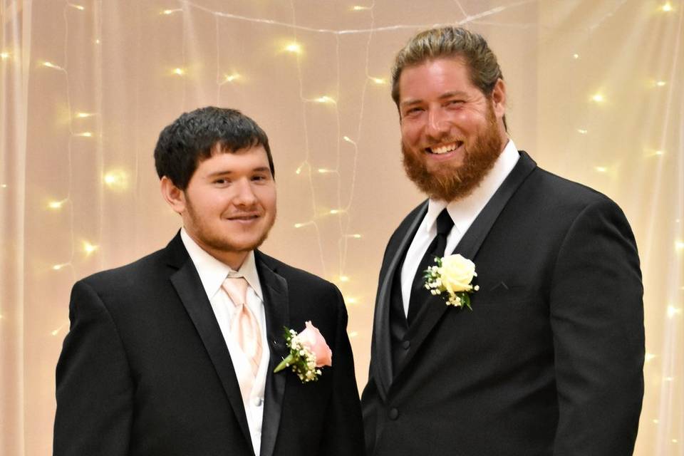 Groom and Best man