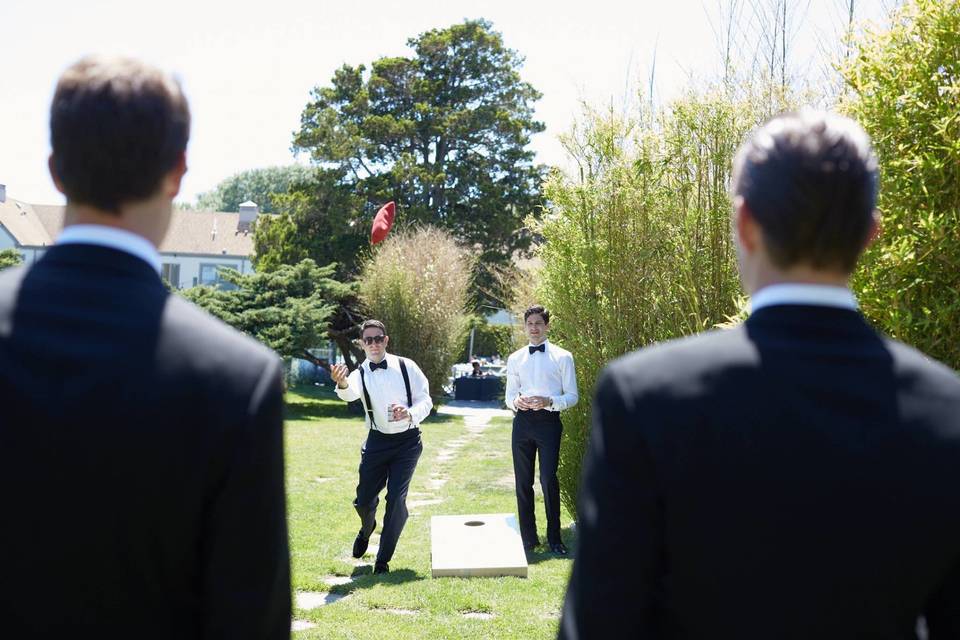 The groomsmen