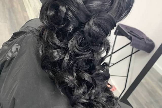 Side style bride