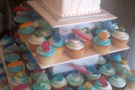 Cupcake wedding