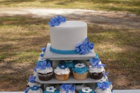 Cupcake wedding