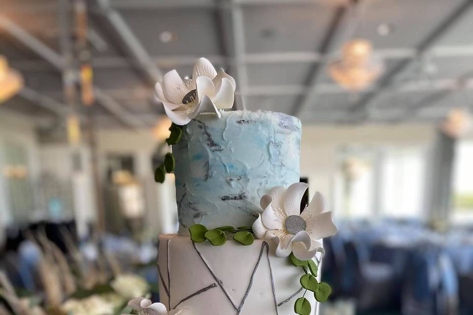 Watercolor cake