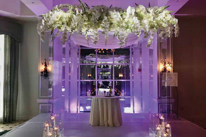 Lucite Chuppah