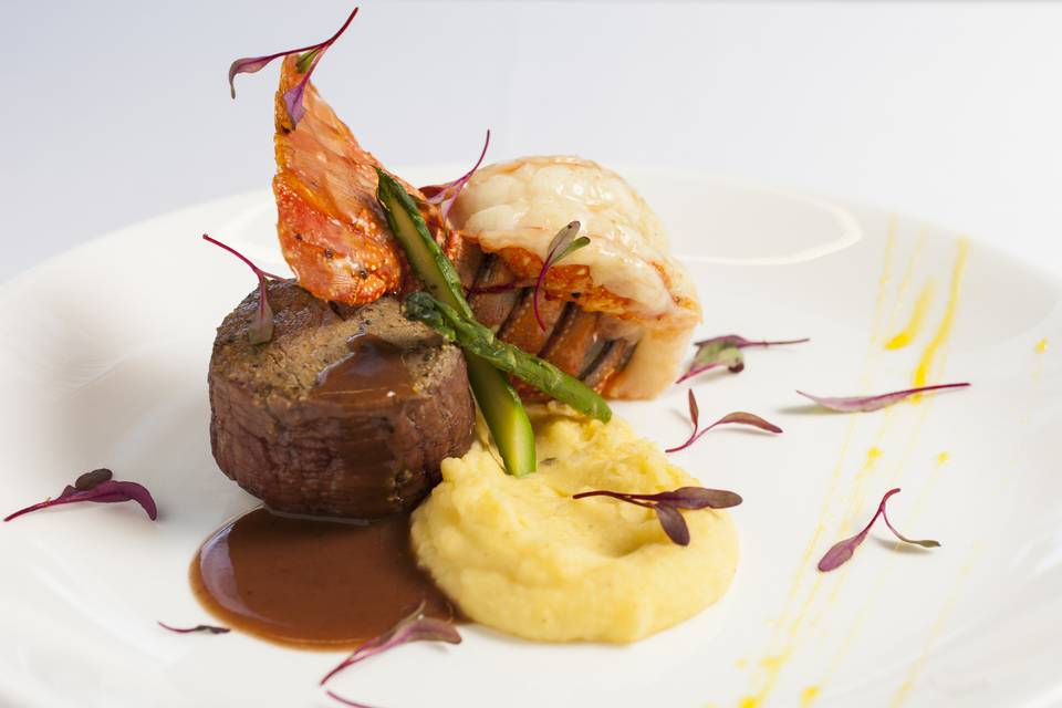 Duet Angus Filet & Lobster