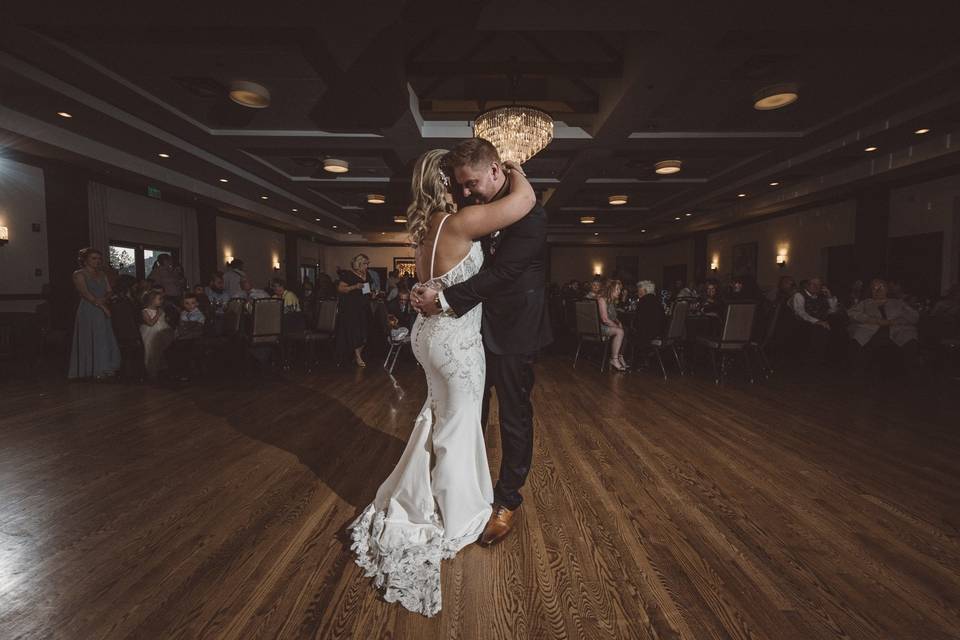 First dance in the Ballroom