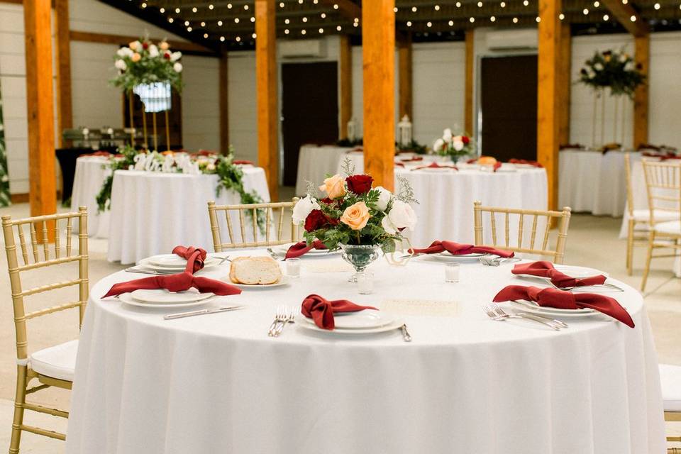 Reception setup