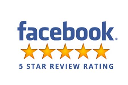 5 stars on Facebook