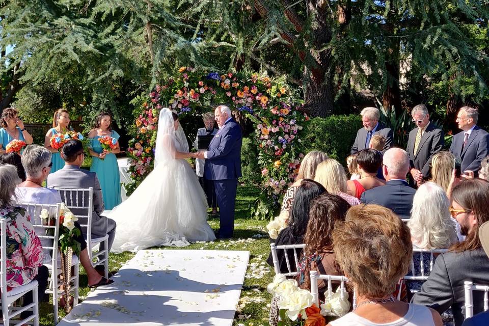 Coral and Turquoise Wedding