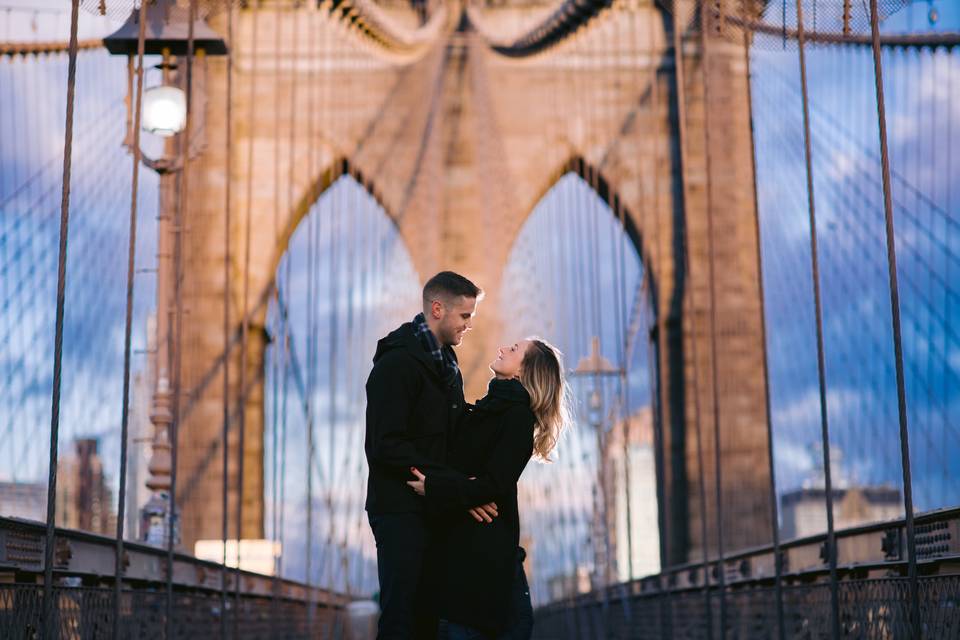 Brooklyn Engagement Photograph
