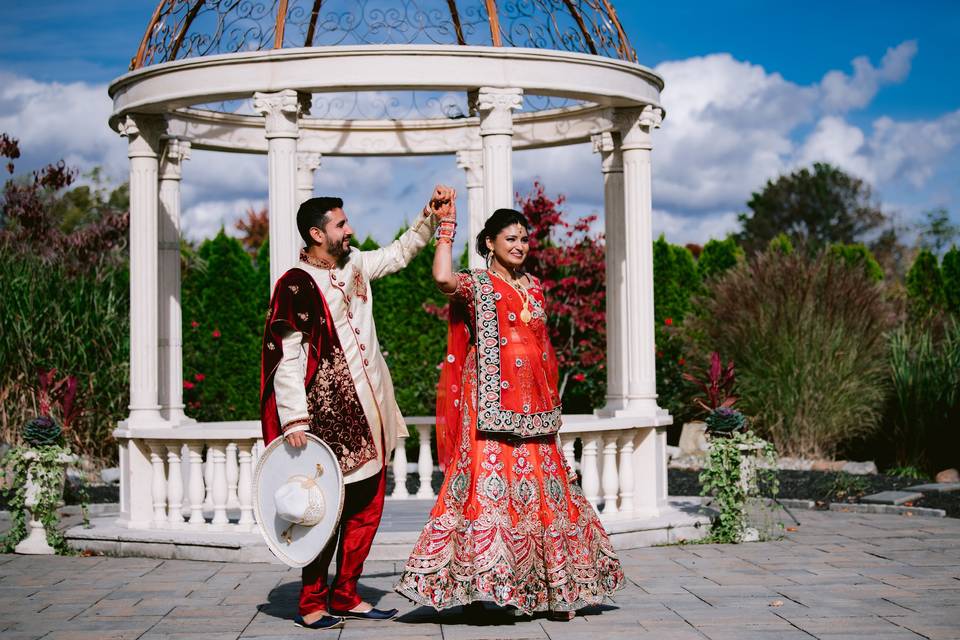 Multicultural Wedding Photo