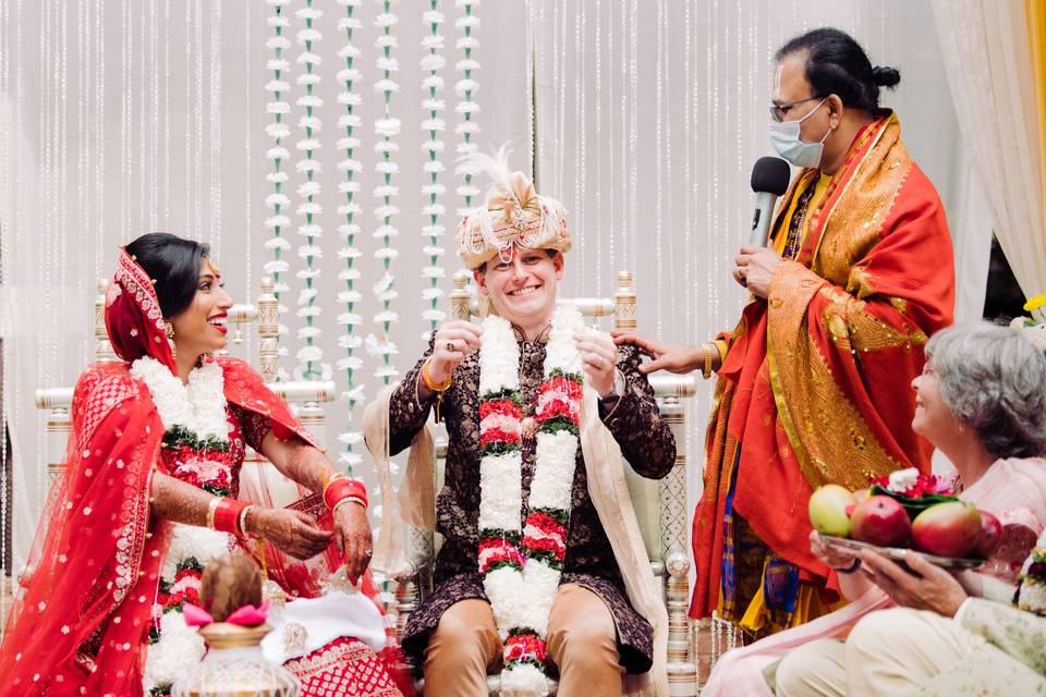 Indian wedding ceremony