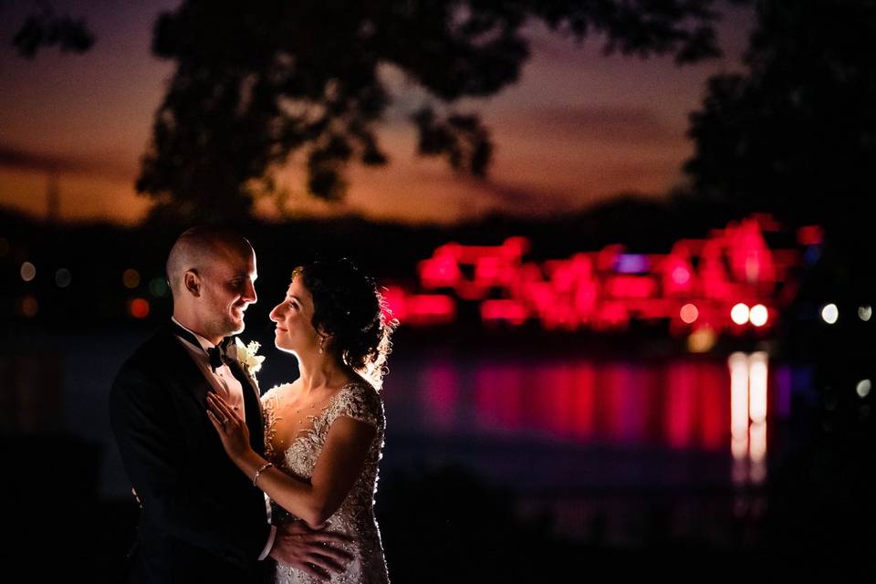 Water Work Wedding Portraits